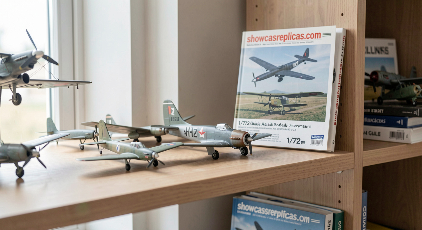 Mixing scales on one shelf : Scale model aircraft 1/72 guide, and how the scales compare